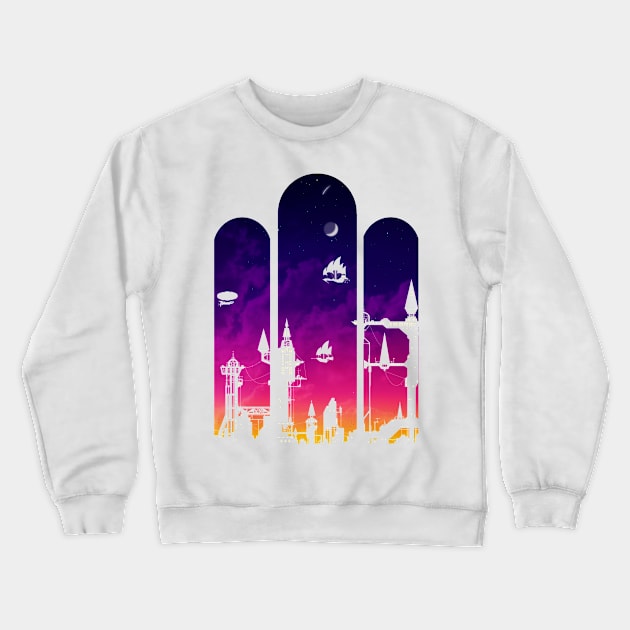 Sweet sunset Crewneck Sweatshirt by CommanderBoxers